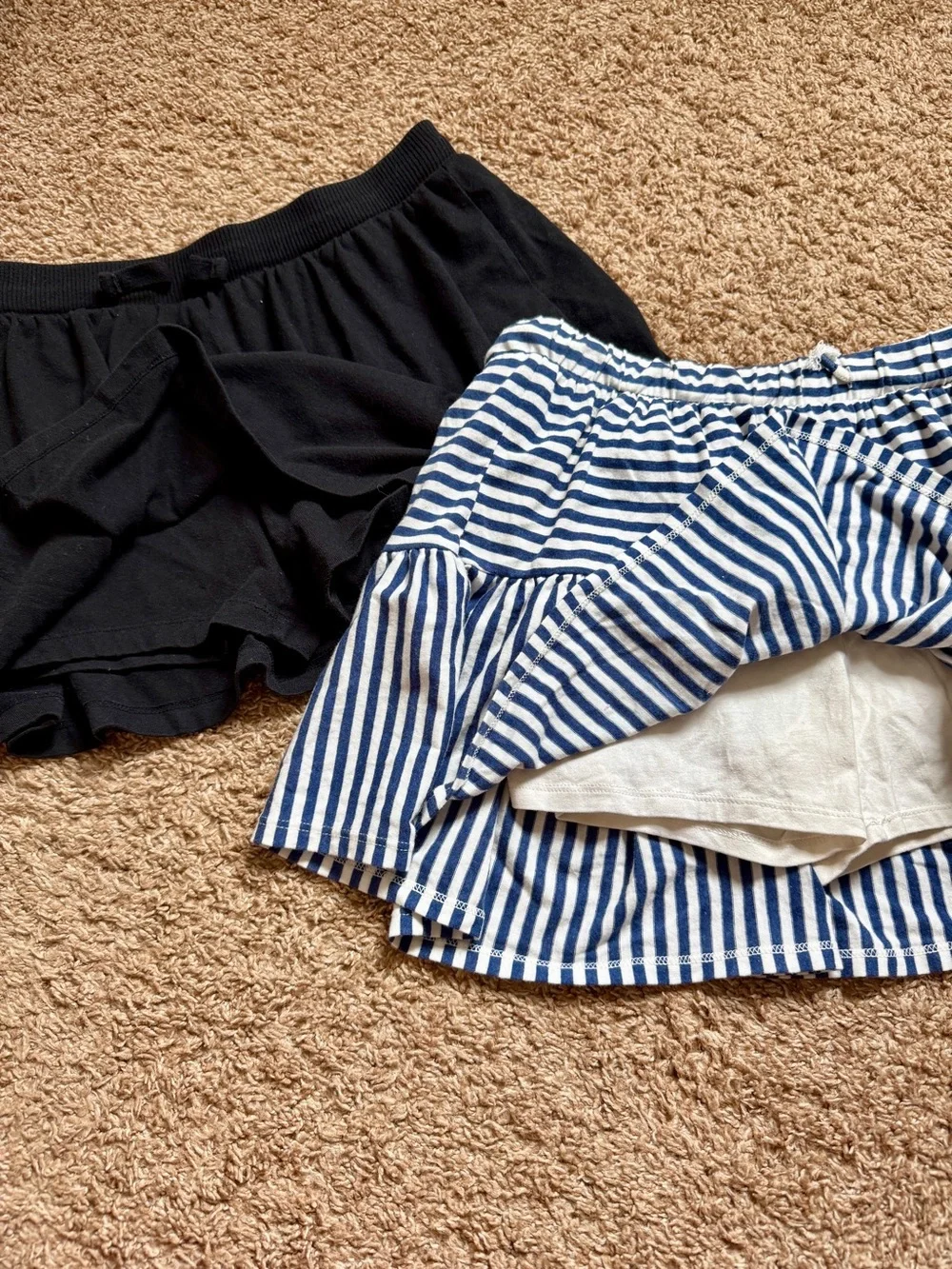 Girls XL skorts skirts 2 pack
